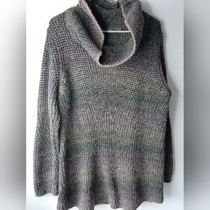 Prana cowl neck sweater size xl